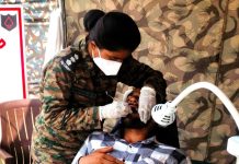 Army Dental Corps Notification