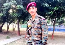 Lance Naik Sanjay Bisht 9 Para SF