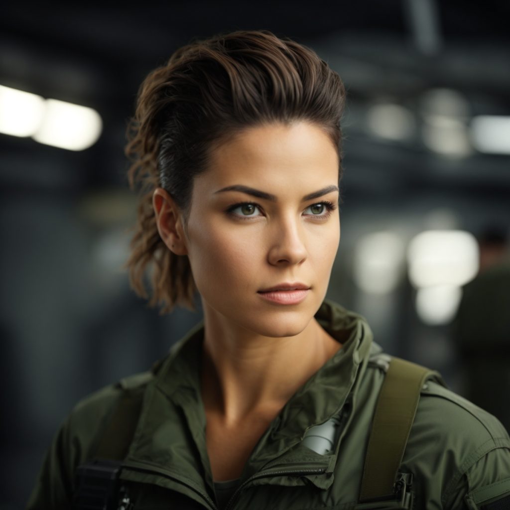 air force hair style female 1