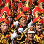 delhi police all women contingent pic