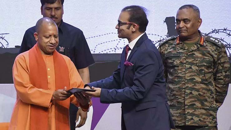 Adani Group Unveils Indias First Integrated Ammunition Manufacturing Complex in Kanpur Uttar Pradesh 1 edited