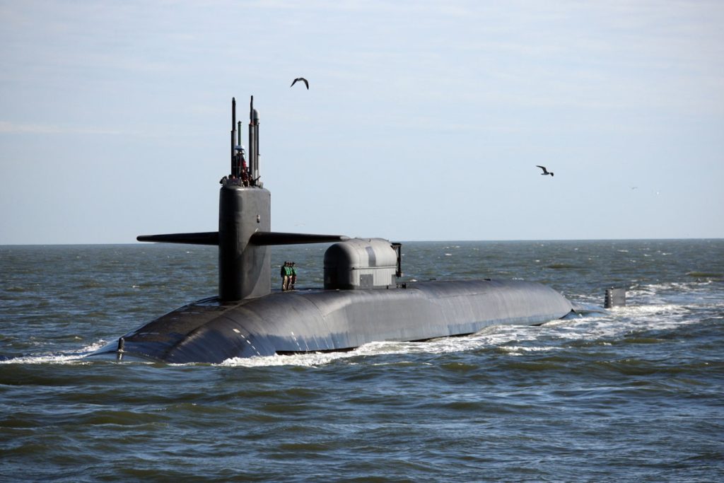 American Ohio Class Submarine