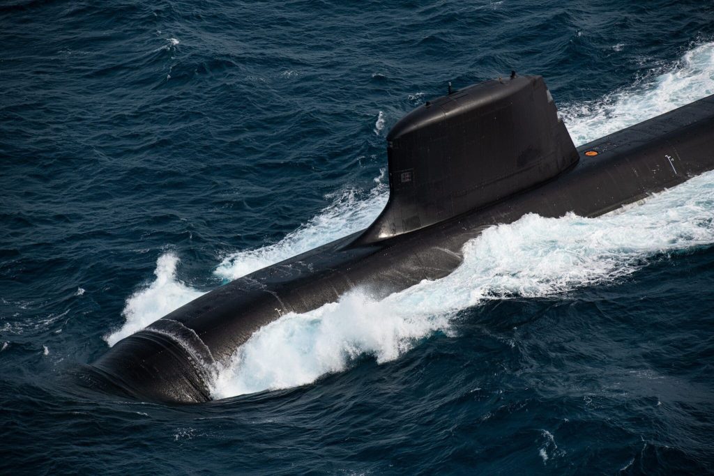 French Suffren Class Attack Submarine