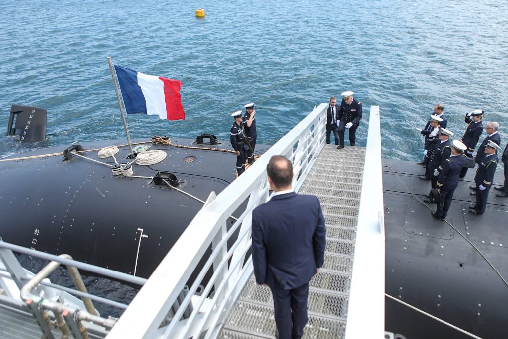 French Suffren Class Attack Submarine