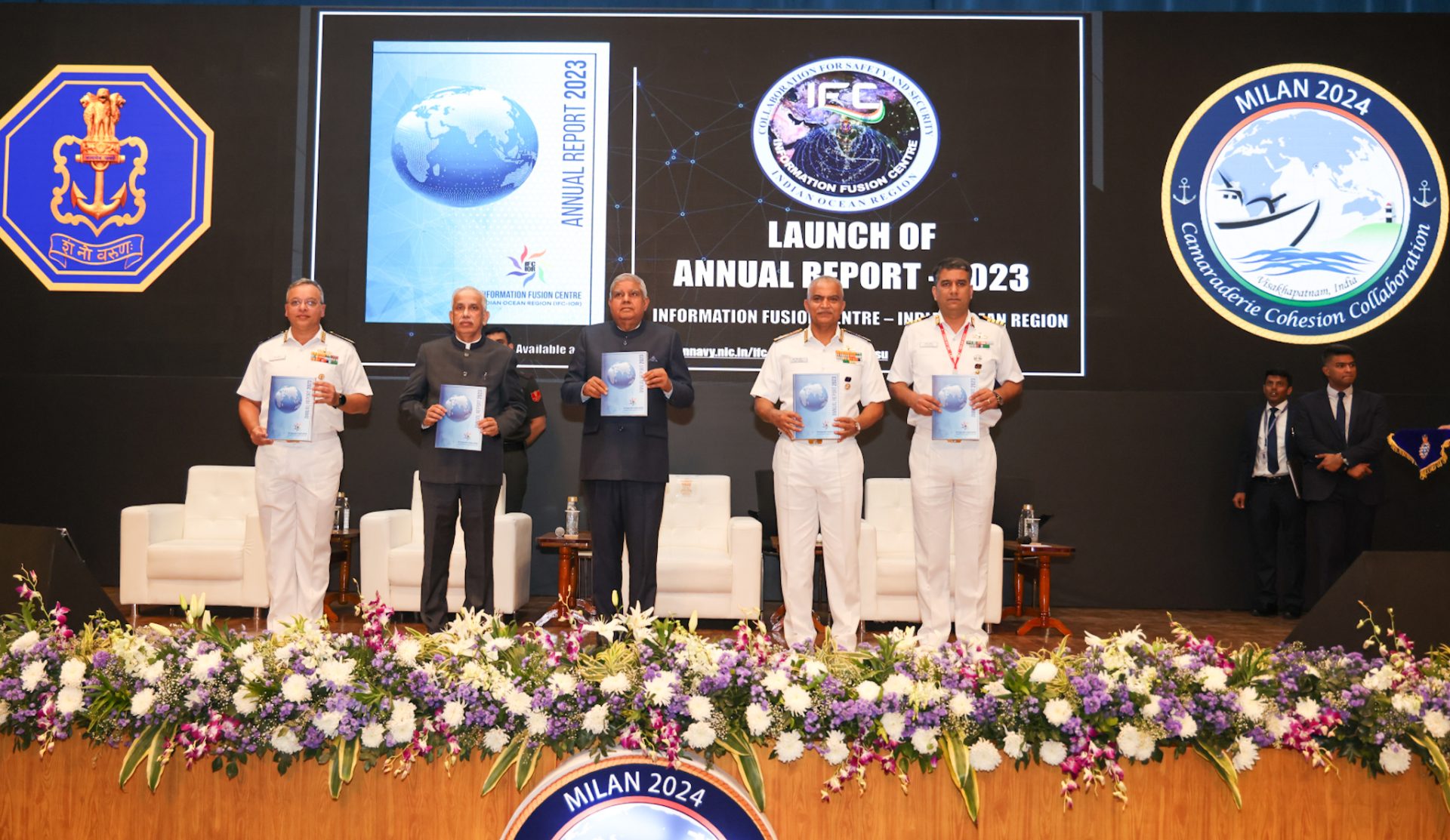 Vice President Inaugurates International Maritime Seminar at MILAN 2024