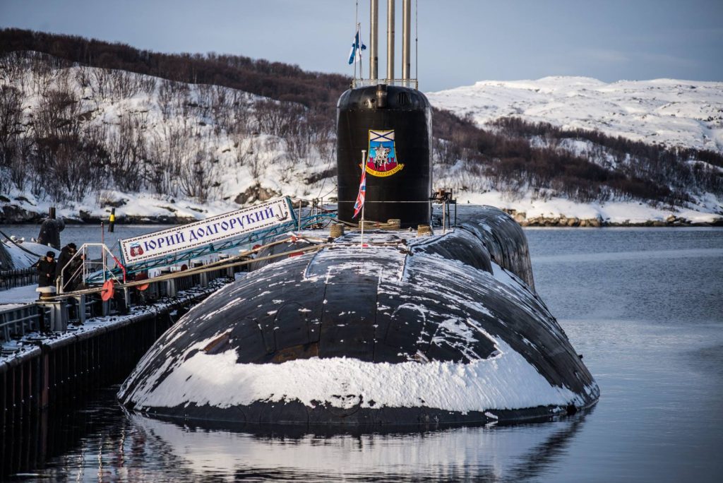 Russian Borei Class Submarine