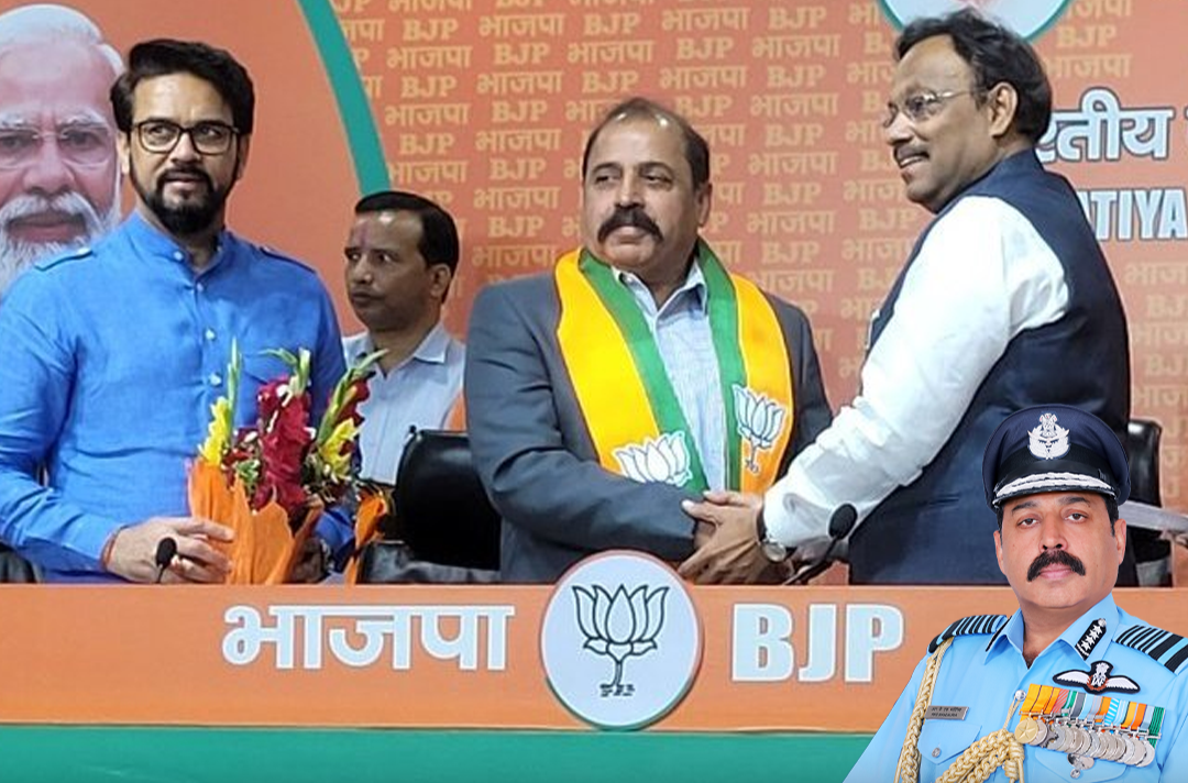 RKS Bhadauria Joins BJP
