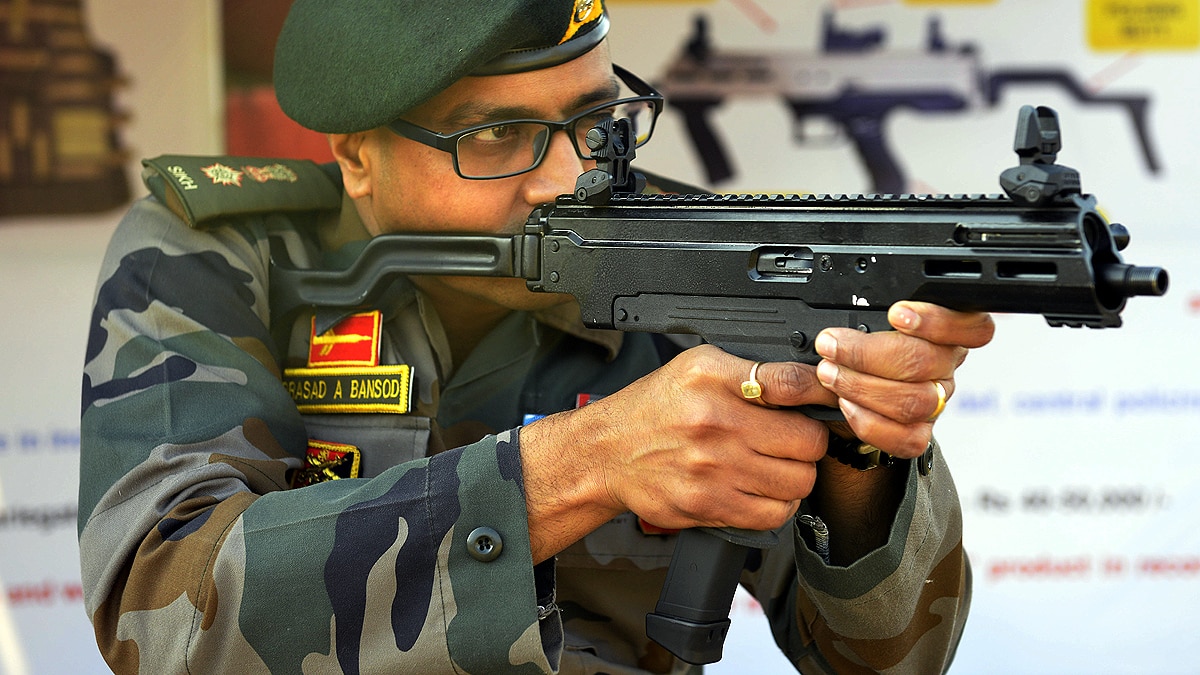 asmi sub machine pistol rajwant rawat india today