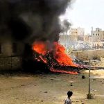 tejas crashed pic