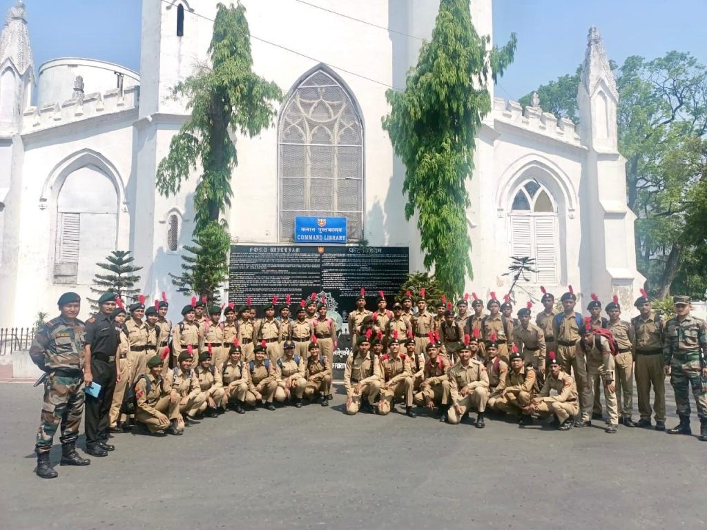 Ncc Number Indian Army Organizes Heritage Walk Through Fort William, Kolkata for ...