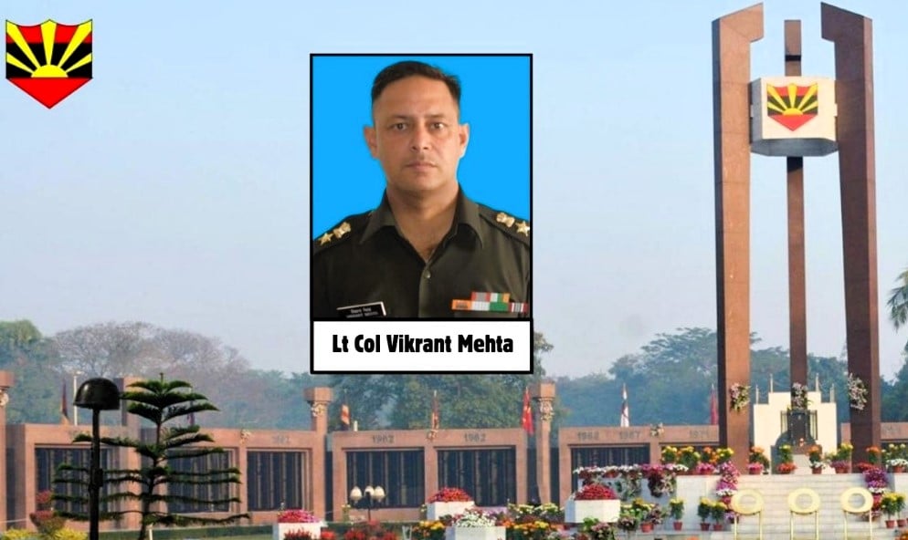 Lt Col Vikrant Mehta