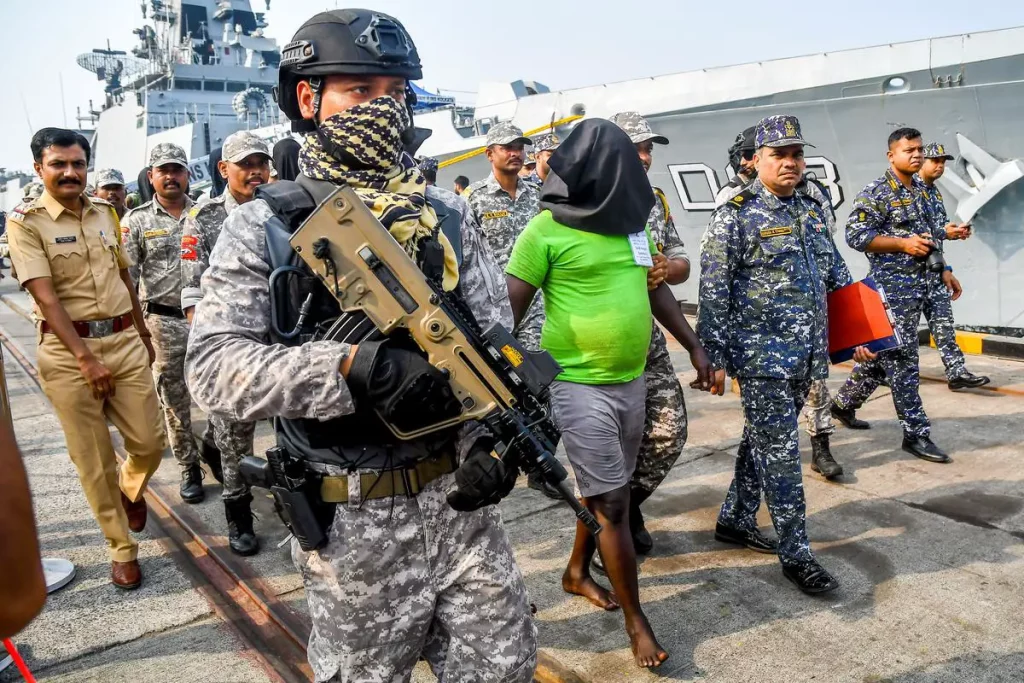Indian Navy MARCOS Captures 35 Pirates in Major Anti-Piracy Operation.
