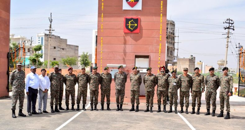 Lt Gen Dhiraj Seth, Army Commander SWC Reviews Security and Operational