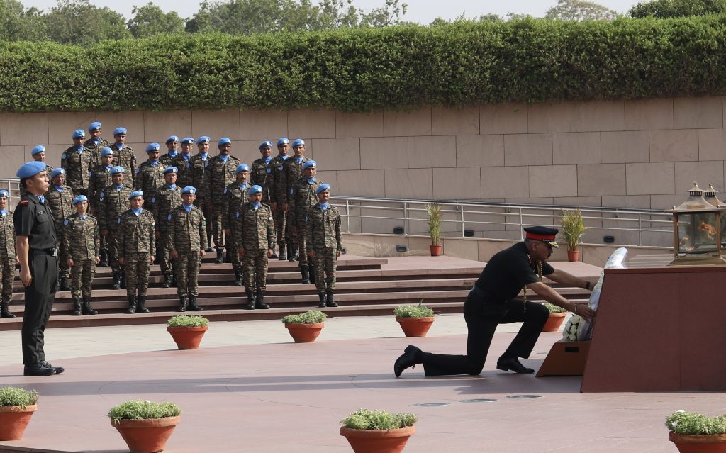 Lt Gen Rakesh Kapoor Leads Tribute on 76th UN Peacekeepers Day at