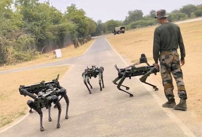 Indian Army Mule Robotic Dog