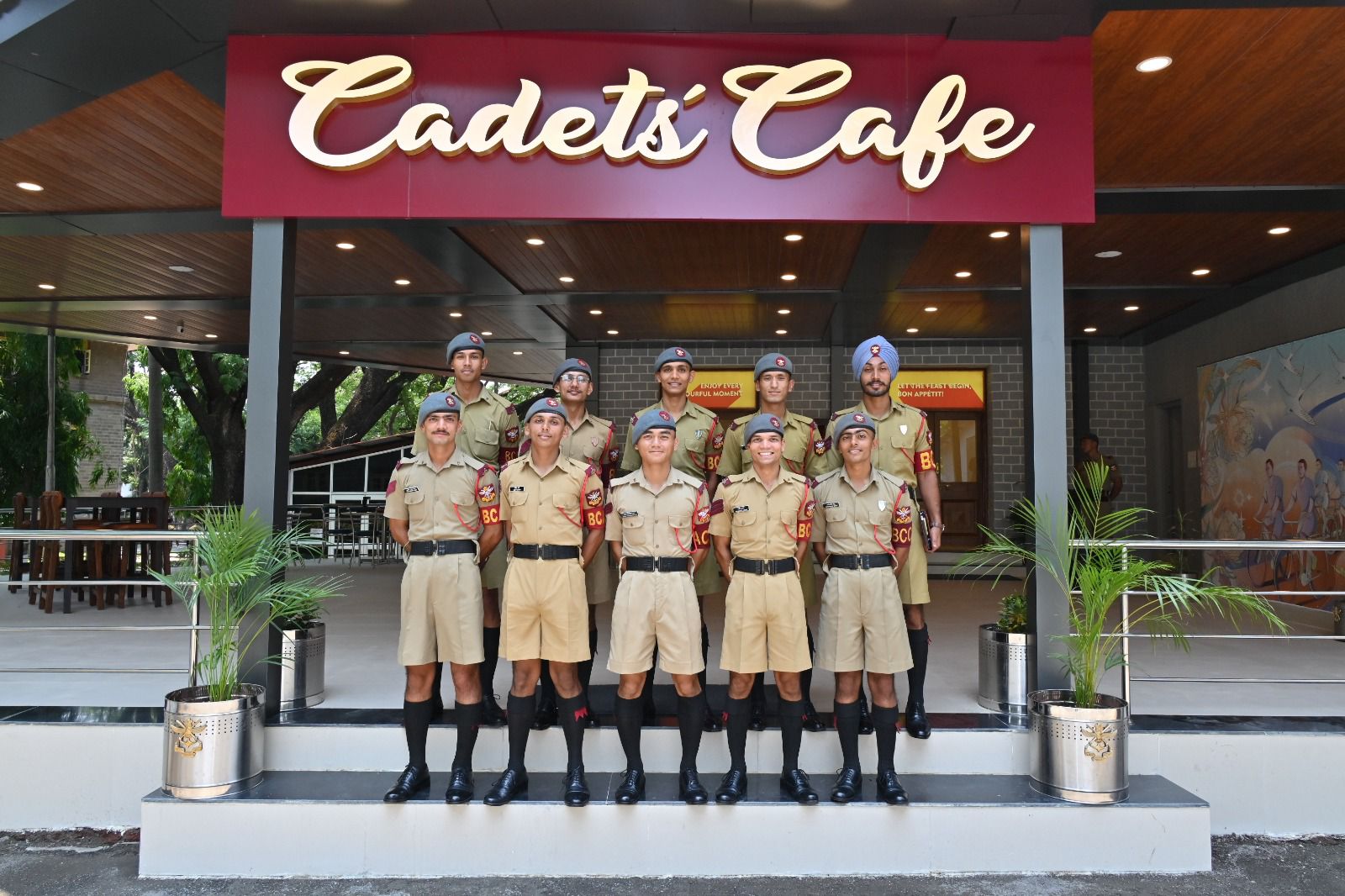 nda cadets cafe