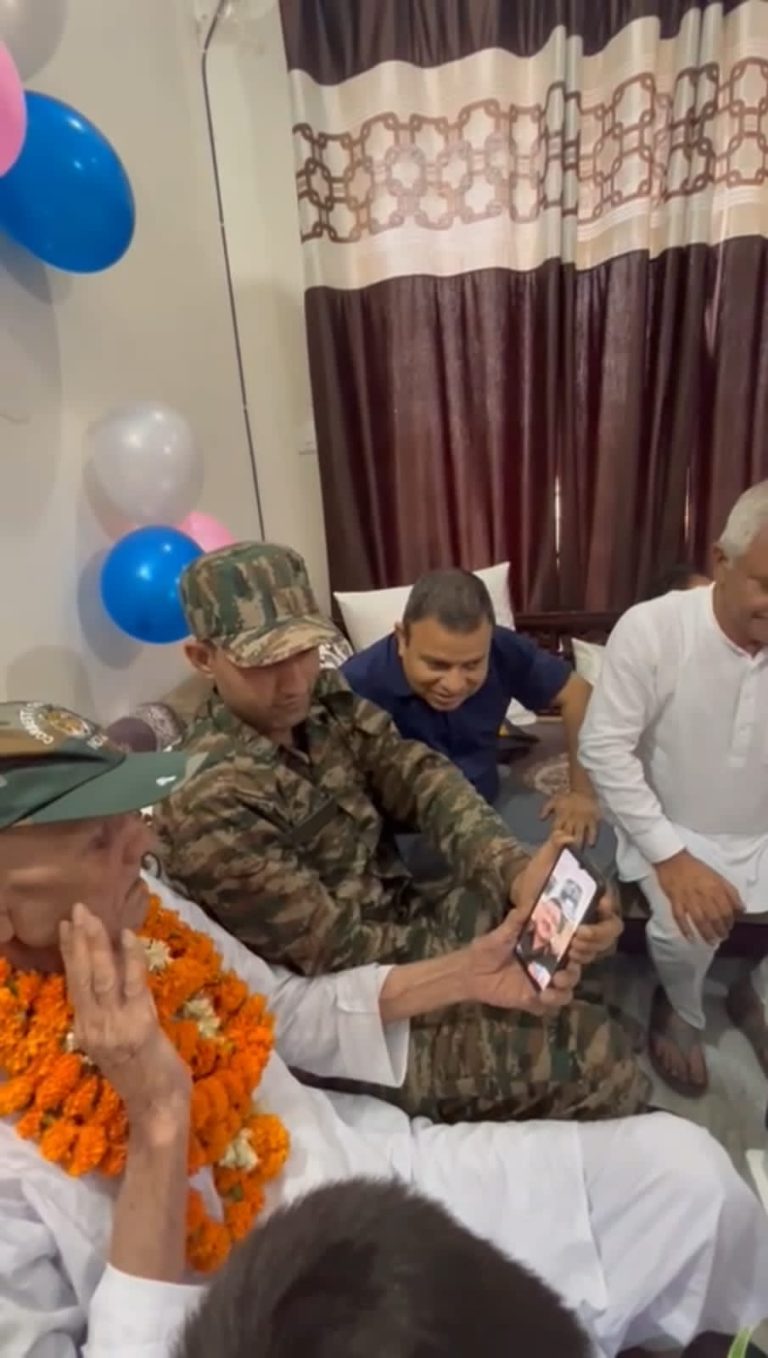 Indian Army Celebrates 100th Birthday of Ex Dfr (Rdr) Mukhtiar Singh