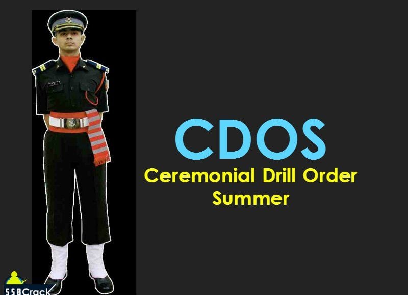 CDOS Ceremonial Drill Order Summer