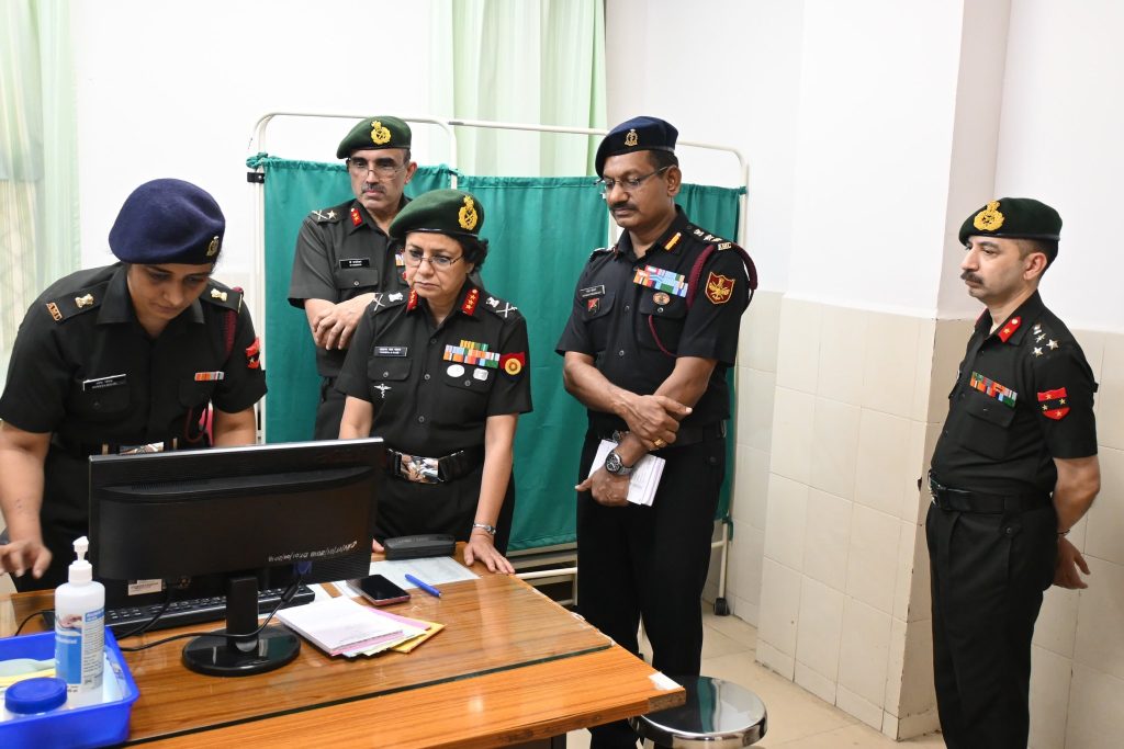 Lieutenant General Sadhna S Nair Inspects Command Hospital Southern ...