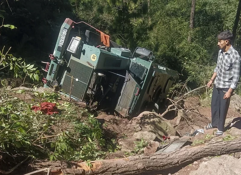 Army Vehicle Accident 1