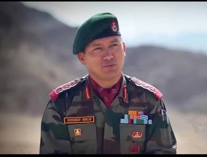 Brigadier Rinchen Dorje Becomes First Ladakhi to Achieve Brigadier Rank