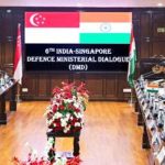 Defence Minister and Singaporean Counterpart Co-Chair 6th India-Singapore Defence Ministerial Dialogue in New Delhi