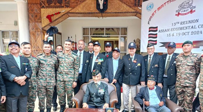 Lt Gen MV Suchindra Kumar Attends 13th Reunion of Assam Regiment and ...