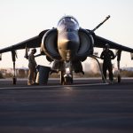 US Completes Maintenance on Marine Corps Harrier II Fighter Jets