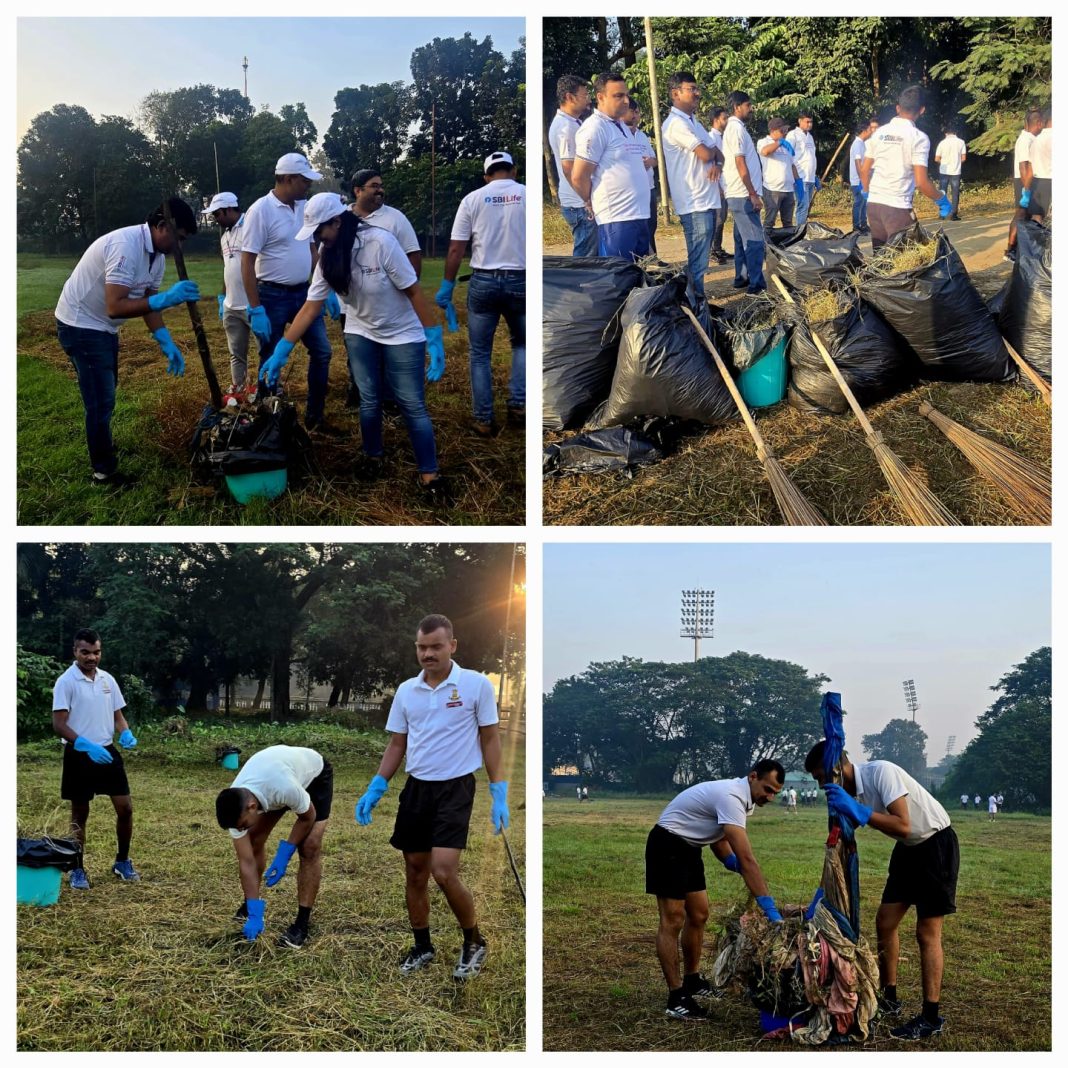 Bengal Sub Area and SBI General Insurance Join Forces for Cleanliness Drive in Kolkata