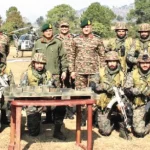GOC White Knight Corps Reviews Security and Troops Along LoC in Sunderbani Sector