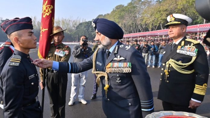 IAF Chief AP Singh Inspires NDA Cadets at Passing Out Parade in Khadakwasla