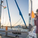 INSV Tarini Arrives in Fremantle After 5,000 Nautical Miles, Women Officers Celebrate Diwali at Sea