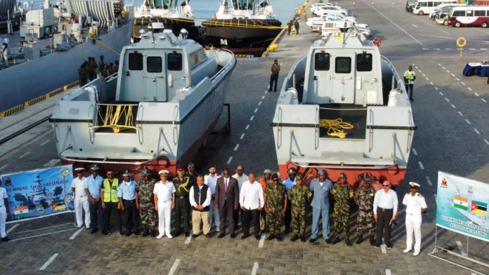 India Gifts Two Fast Interceptor Crafts to Mozambique to Enhance Maritime Security