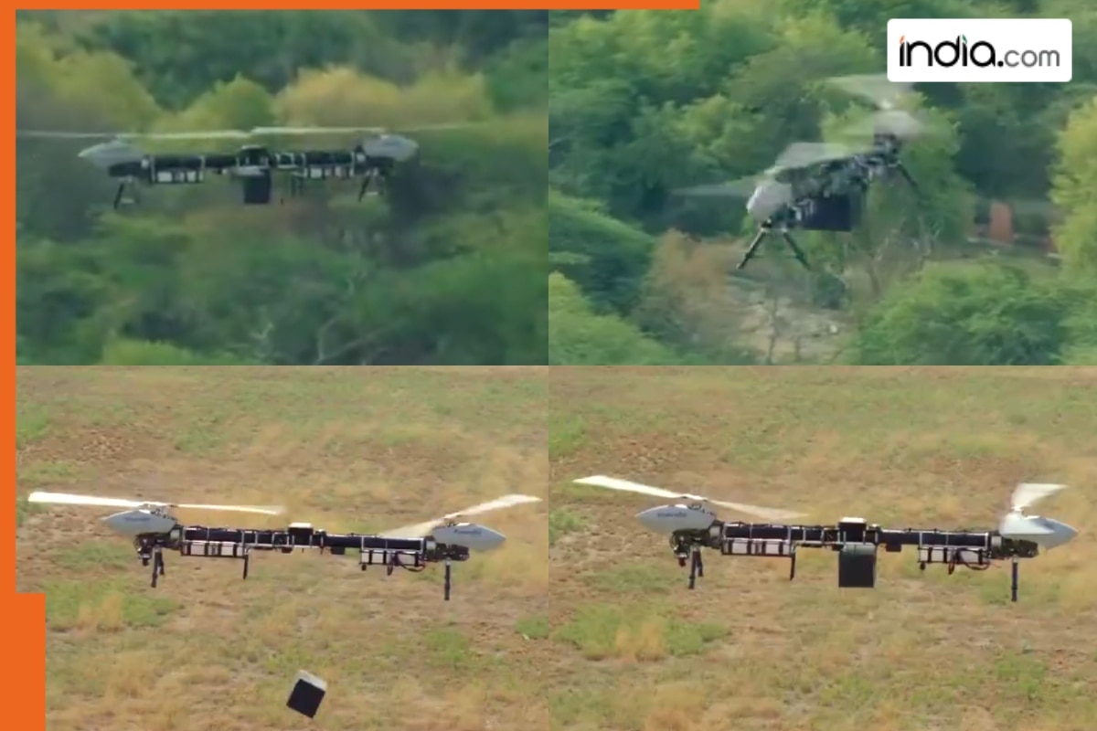 Indian Army Enhances Logistics with New Sabal 20 Drone Capable of Operating in Challenging Terrains