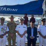Indian Naval Sailing Vessel Tarini Arrives in Fremantle, Australia After 39-Day Voyage with Two Women Officers