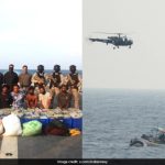 Indian Navy Intercepts Sri Lankan Fishing Boats, Seizes 500 kg of Crystal Meth