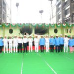 Keel Laying Ceremony for India's First Fleet Support Ship Held at Hindustan Shipyard