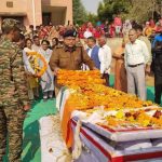 Large Crowds Honor Army Havildar Vinod Singh Shekhawat with Final Rites in Jaipur