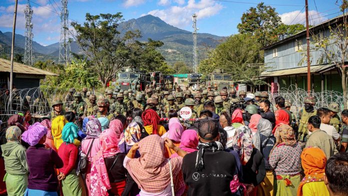 Protests Erupt in Imphal Over Missing Meitei Community Worker as Army Launches Search Operation