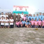 Rising Star Corps Organizes Volleyball Game in Kathua to Promote Healthy Living Among Youth