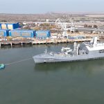 Royal Netherlands Navy's Future Combat Support Ship Completes Sea Trials in Romania