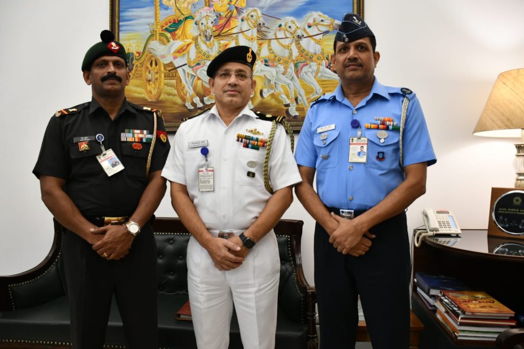 Service Routine Officer Tri-Services Officers Collaborate for Welfare and Integration in the ...
