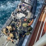U.S. Navy SEALs, Indian Marine Commandos, and Japan Maritime Self-Defense Force Train Together in Exercise Malabar 2024
