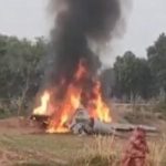 Video: IAF's MiG-29 Spirals Uncontrollably Towards Ground Before Agra Crash
