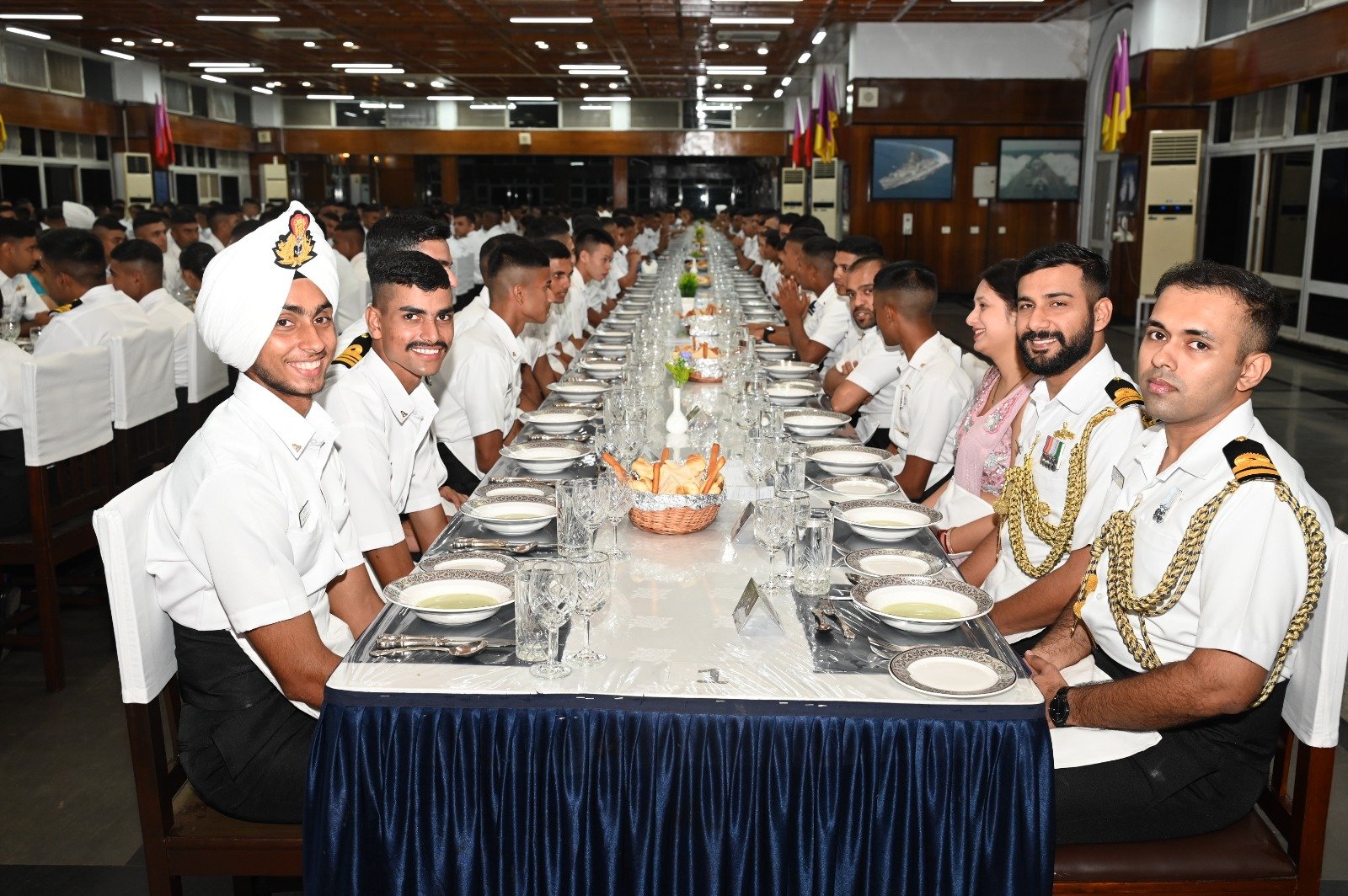 indian naval academy dinner