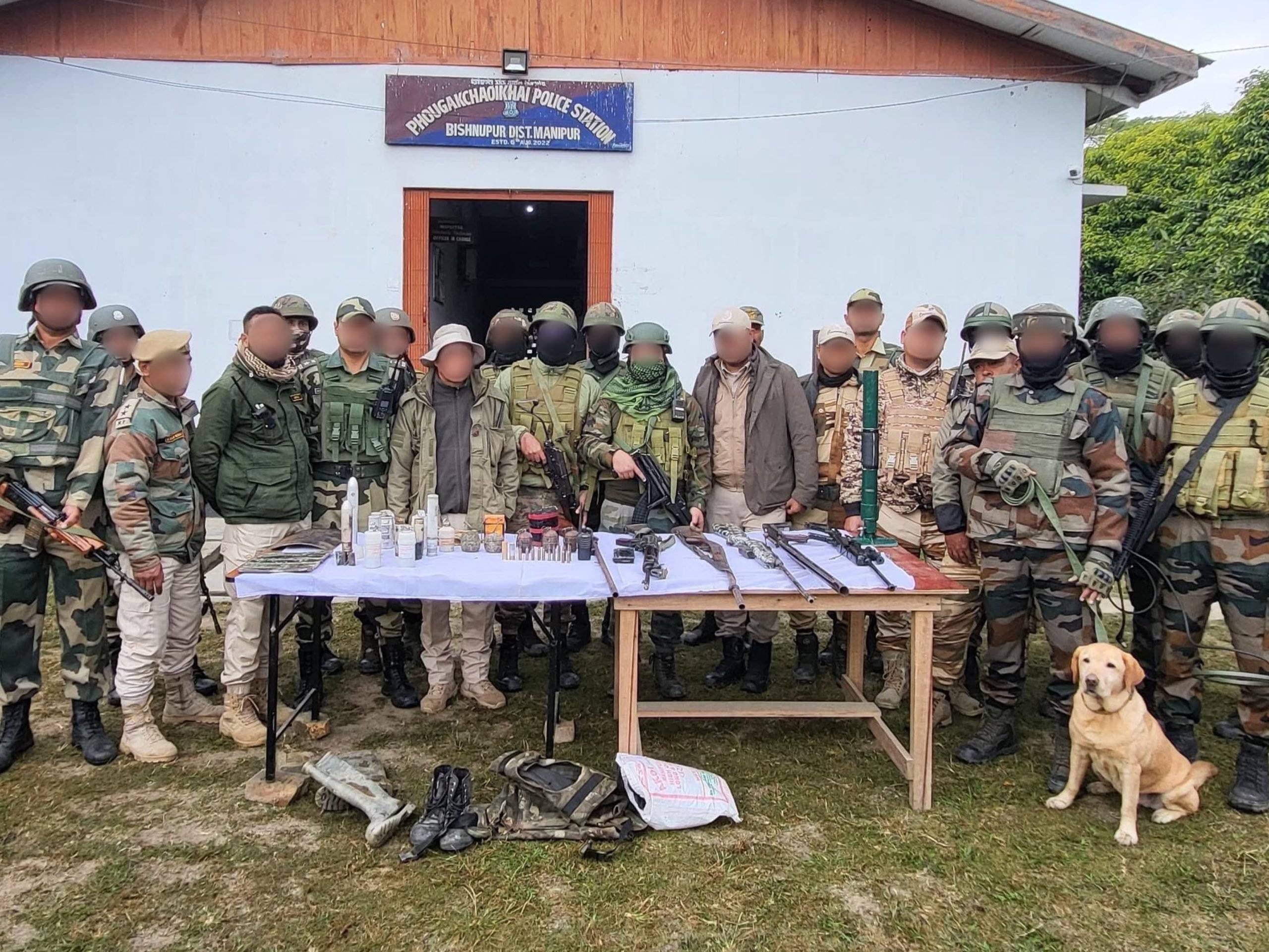 1. JOINT OPERATIONS BY INDIAN ARMY ASSAM RIFLES AND SECURITY FORCES RESULTS IN RECOVERY OF ARMS AND AMMUNITION IN MANIPUR 4 scaled