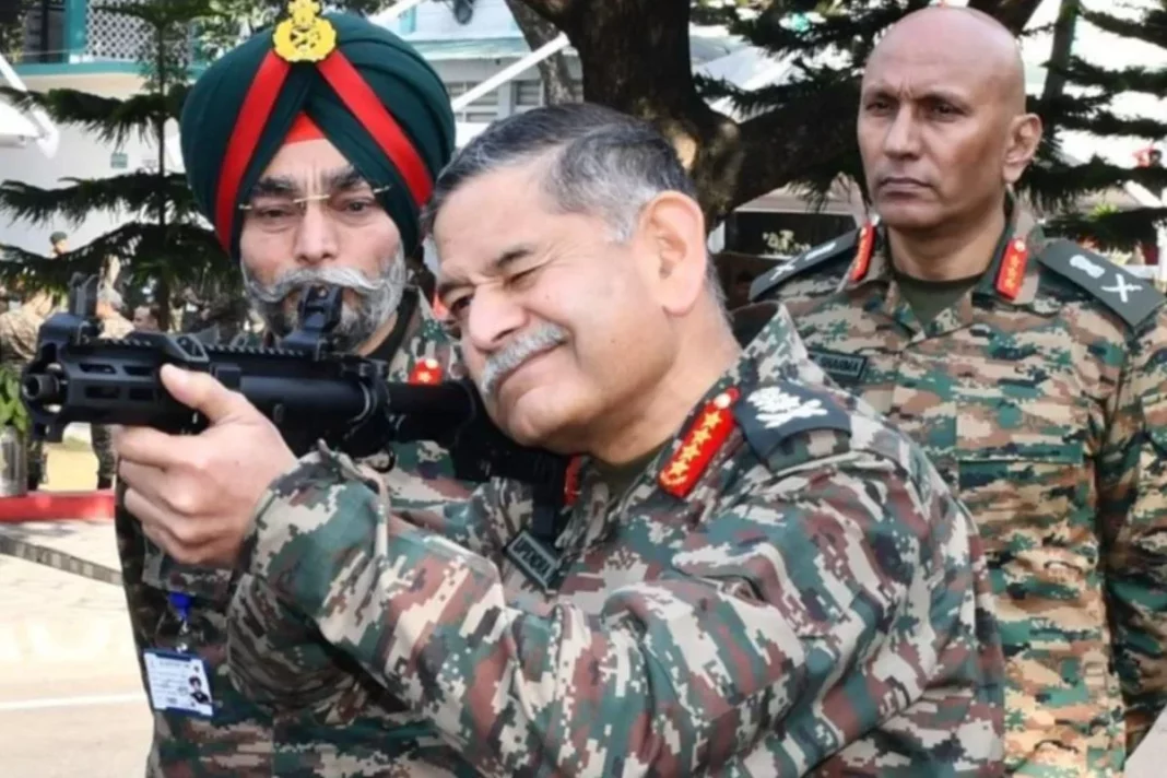 Army Chief Reviews Operational Preparedness of Northern Command, Honors Retired Veterans for Community Contributions