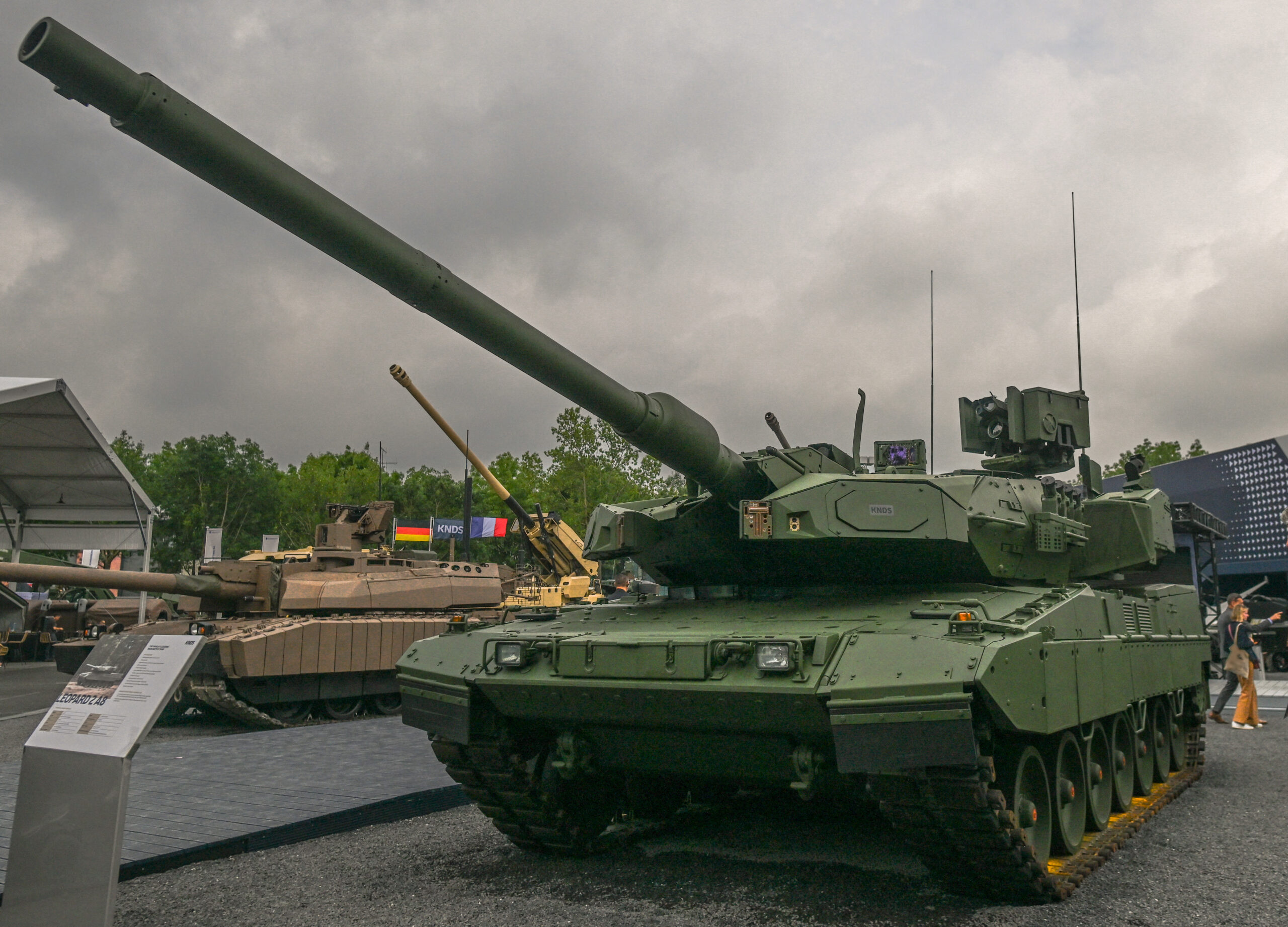 Germany Orders 123 Trophy Active Protection Systems for Leopard 2A8 Tanks