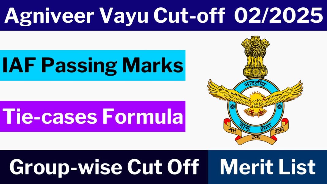 IAF Agniveer Vayu Cut Off 2025: Expected Marks and Selection Process Overview