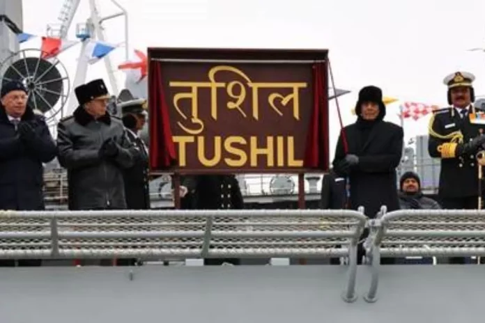INS Tushil Commissioned into Indian Navy, Strengthening India-Russia Maritime Ties